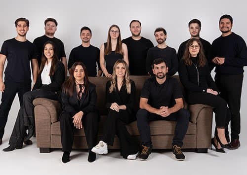 Roberto Cortez com a equipa da SpartAds