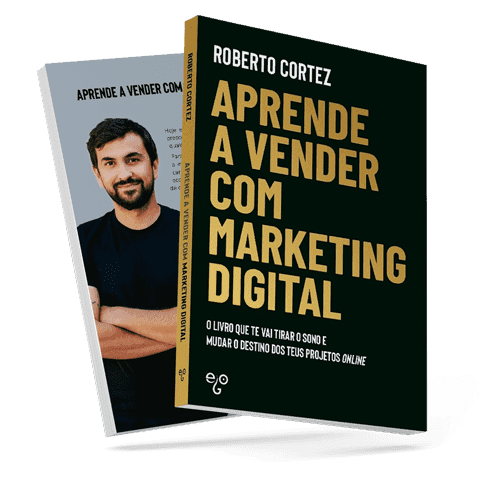 Capa do livro Aprende a vender com Marketing Digital